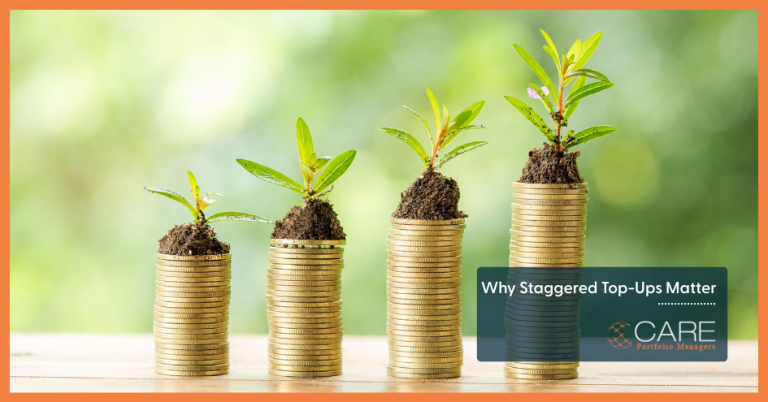 Why staggered top-ups matter in long-term wealth creation